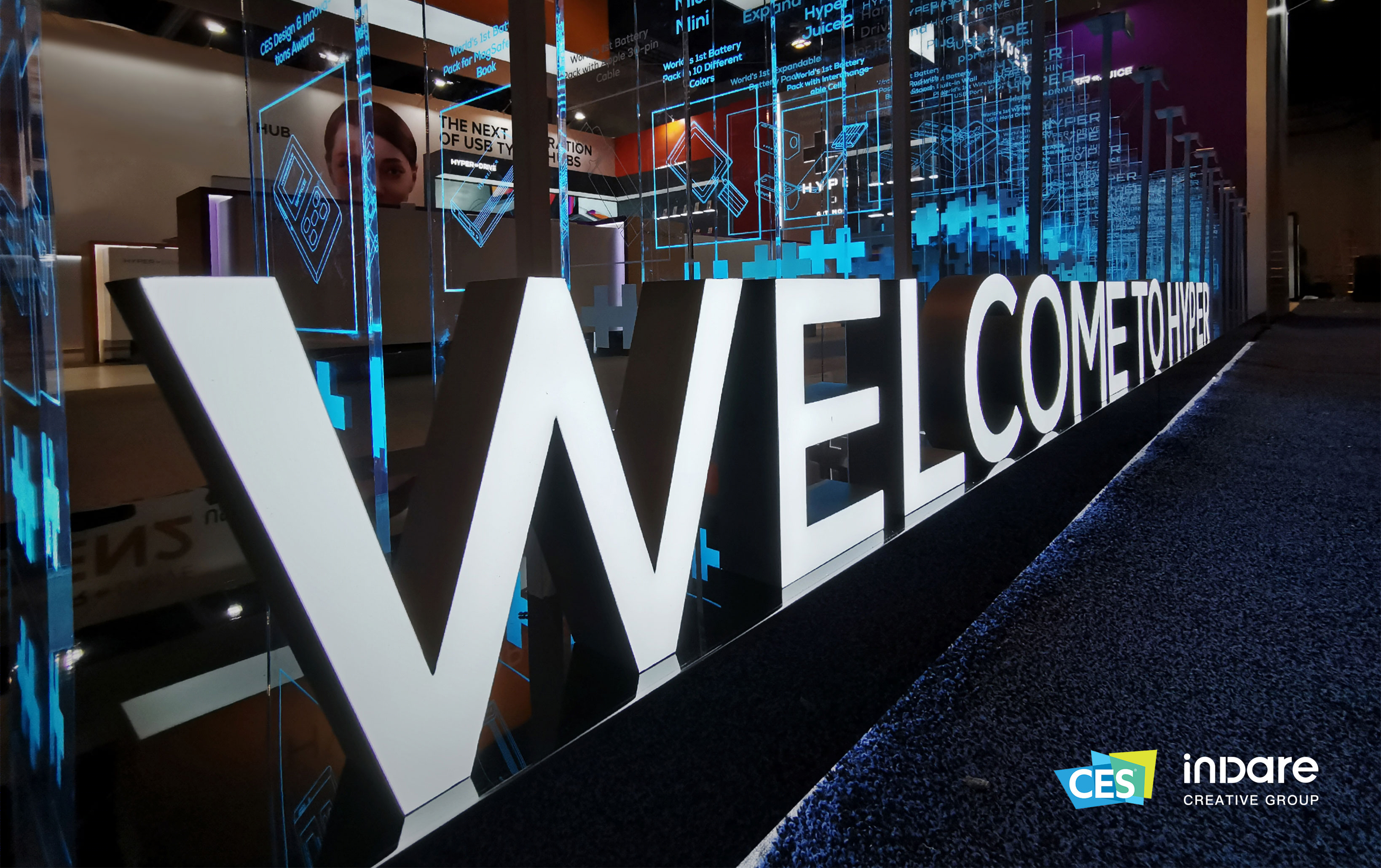 inDare 打造 Hyper CES 展位设计-8