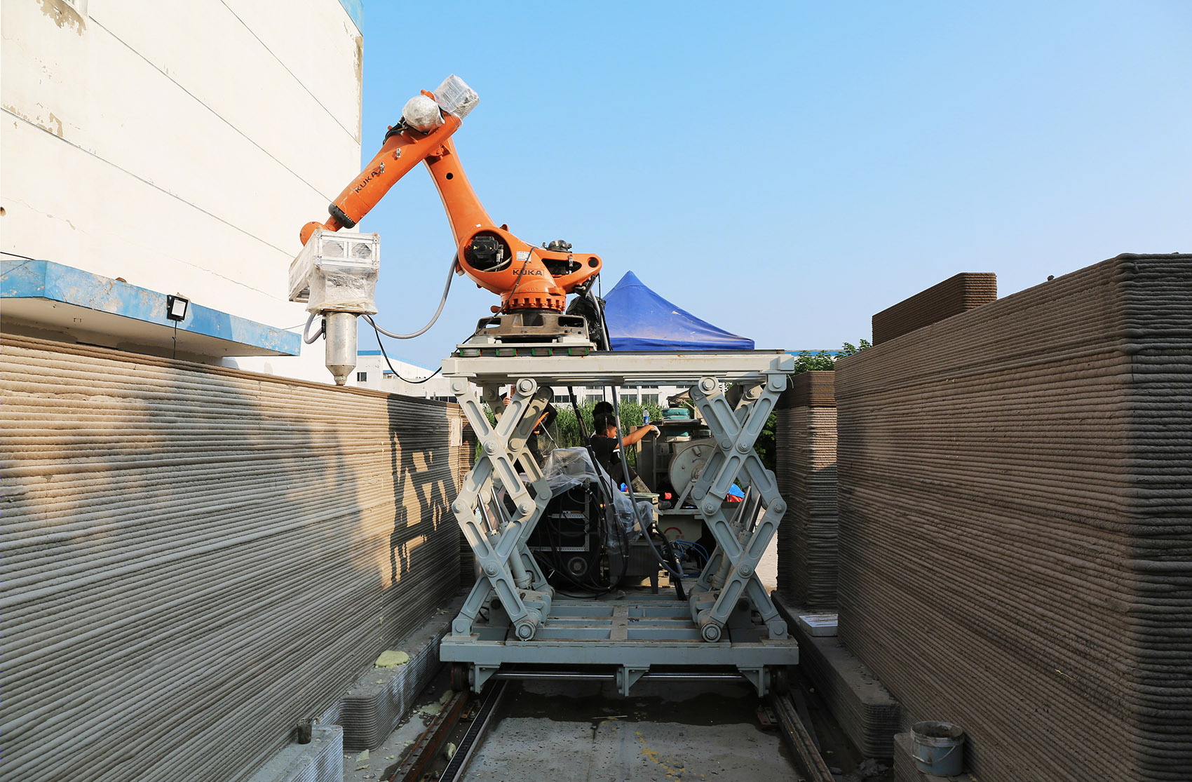 3D打印混凝土住宅·非洲低收入住宅丨清华大学建筑学院徐卫国教授团队-11