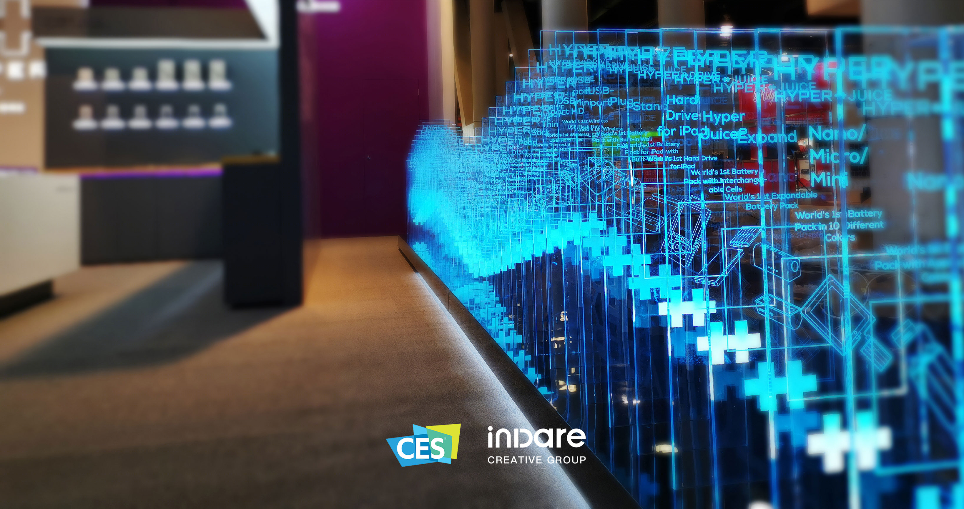 inDare 打造 Hyper CES 展位设计-9