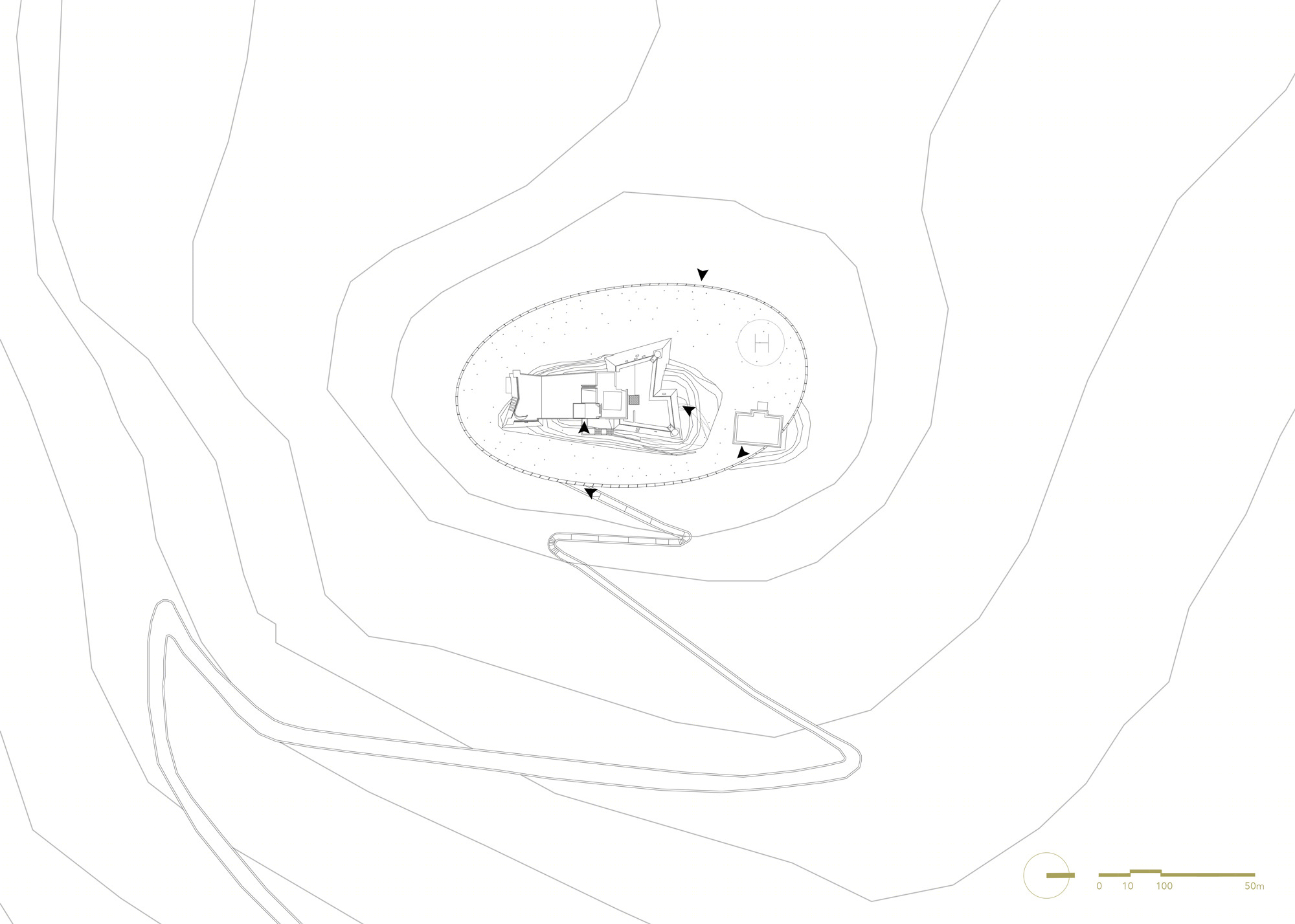 神秘古堡的现代复兴——意大利艺术监狱改造-7