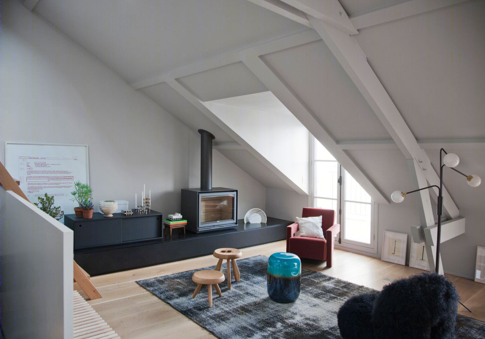 巴黎双层公寓设计，RMGB 打造浪漫宜居空间-5