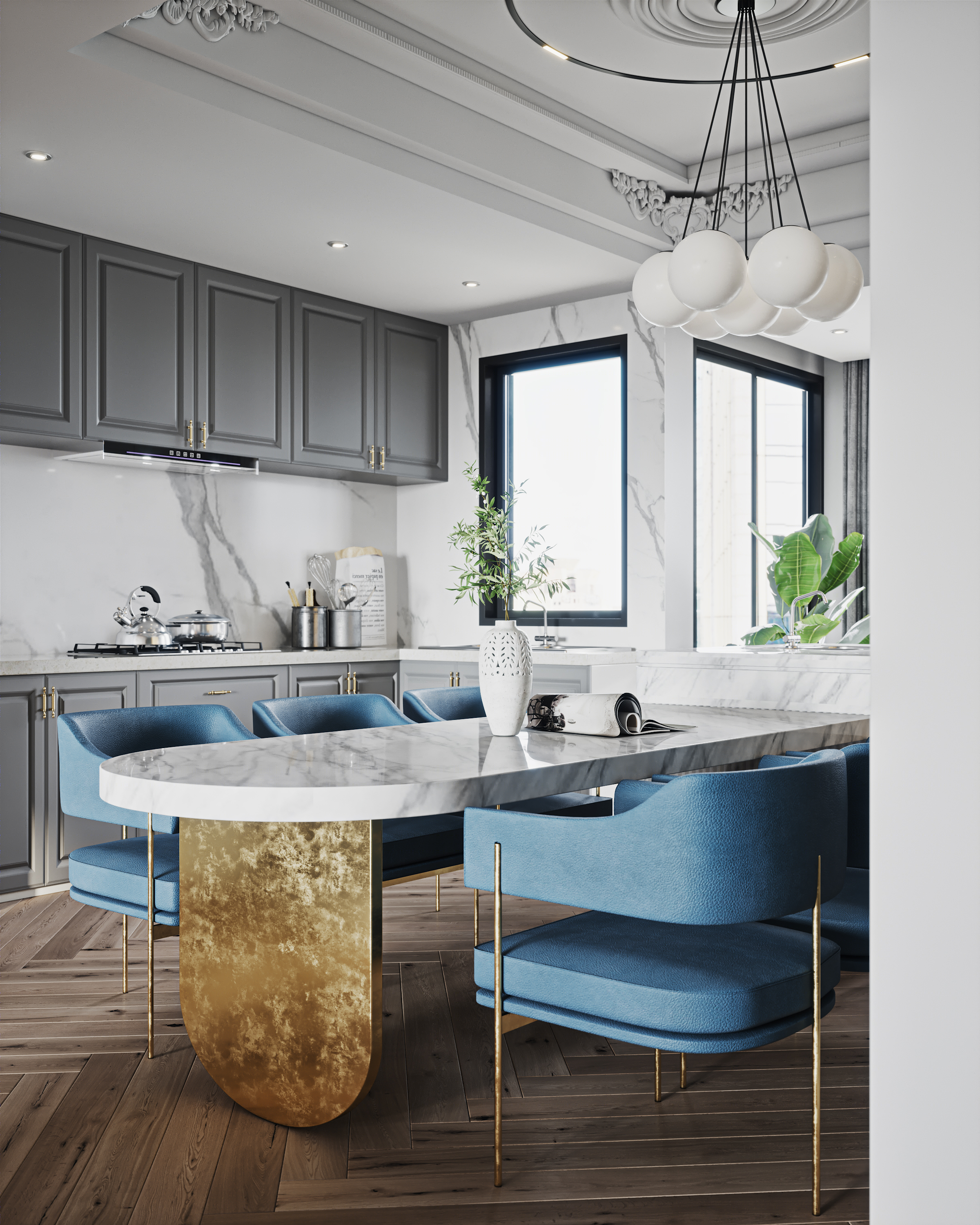 现代轻奢法式风格创作-6