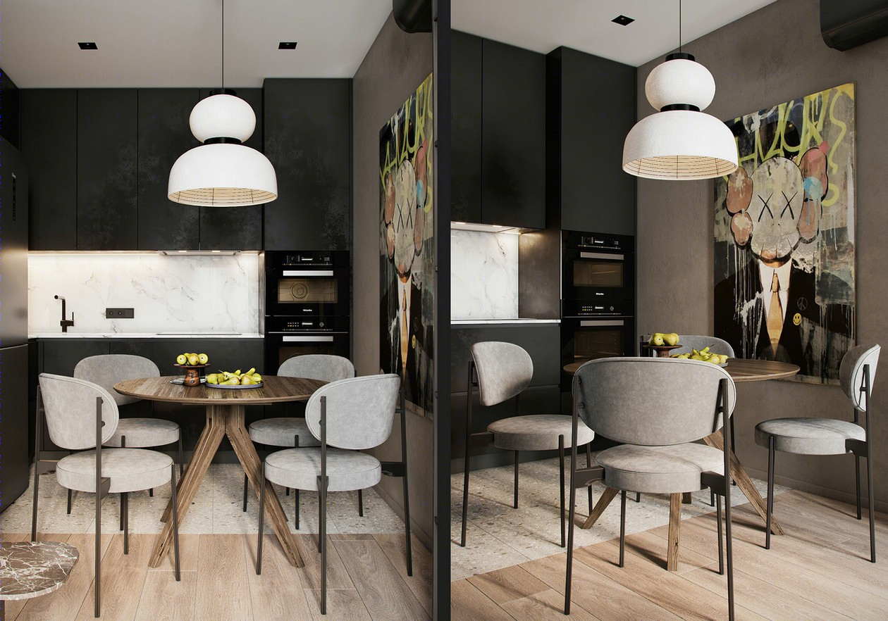 乌克兰小空间设计 小而不失精致-3