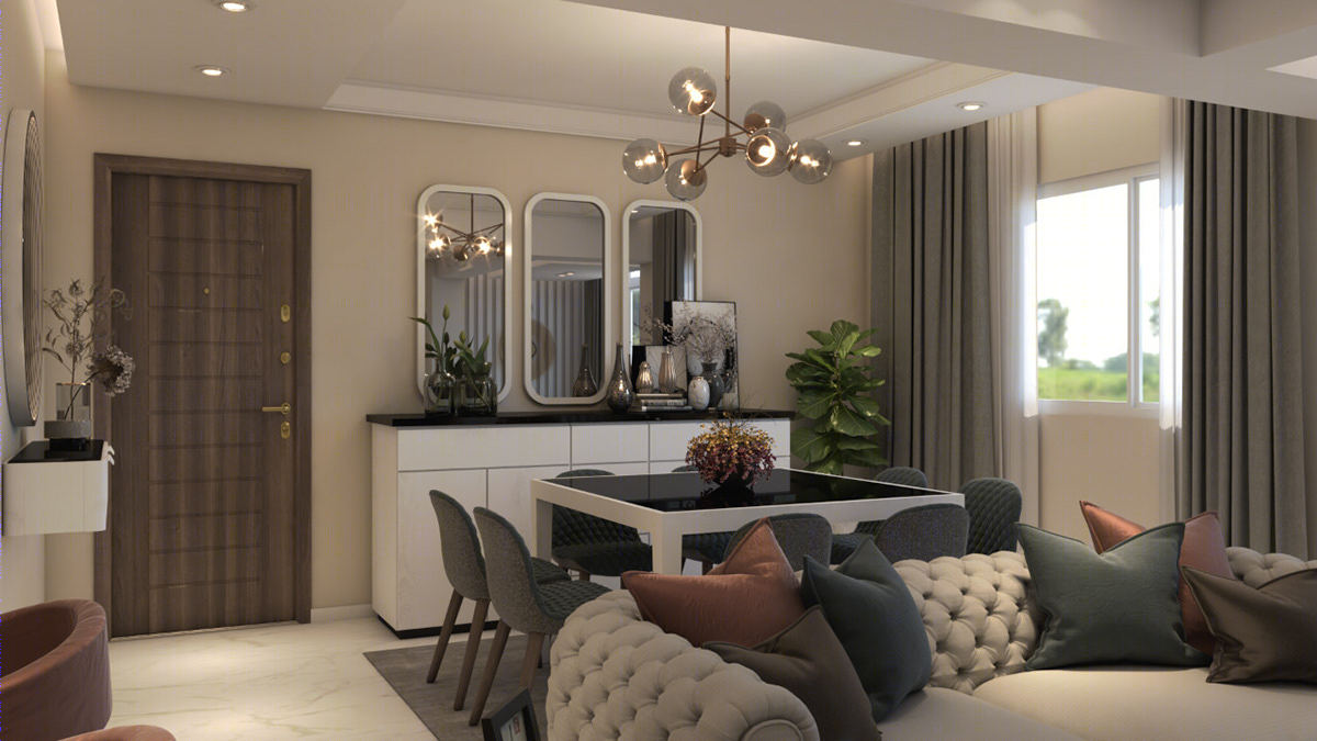 Anastasiya Gushchina丨公寓丨Small apartment (Egypt, Shorok)-2