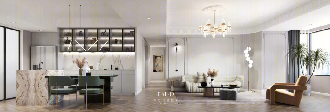 轻奢法式浪漫家居,打造三世同堂的品质生活丨中国合肥丨合肥飞墨设计-31