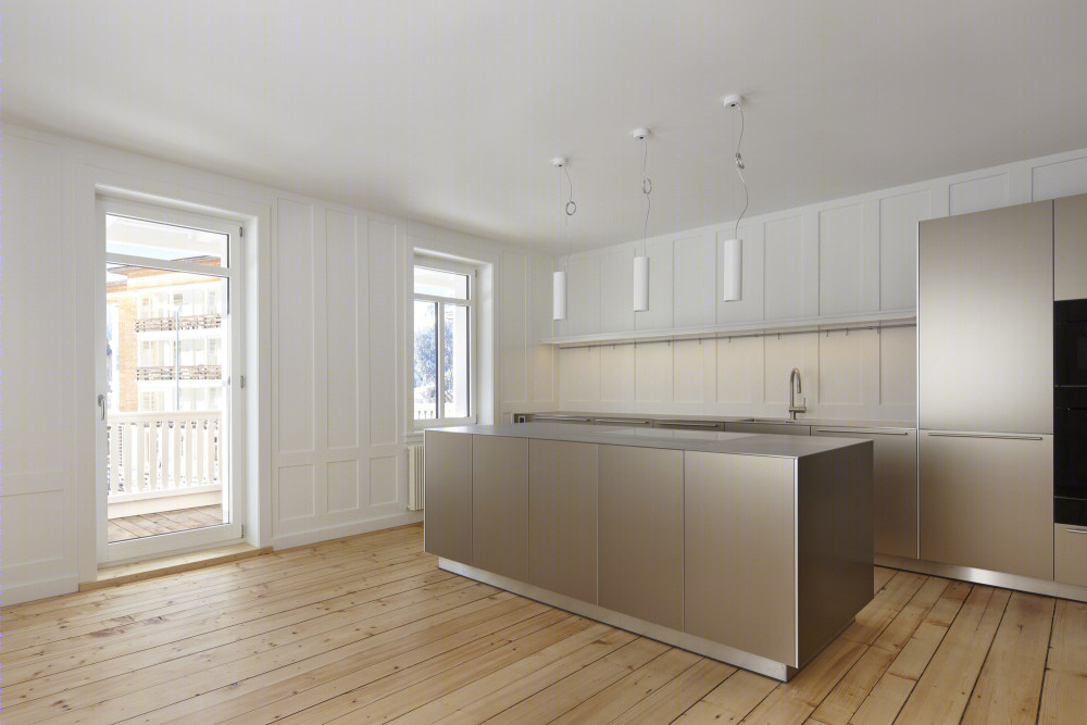 瑞士达沃斯 Clavadel 老屋翻新记-21