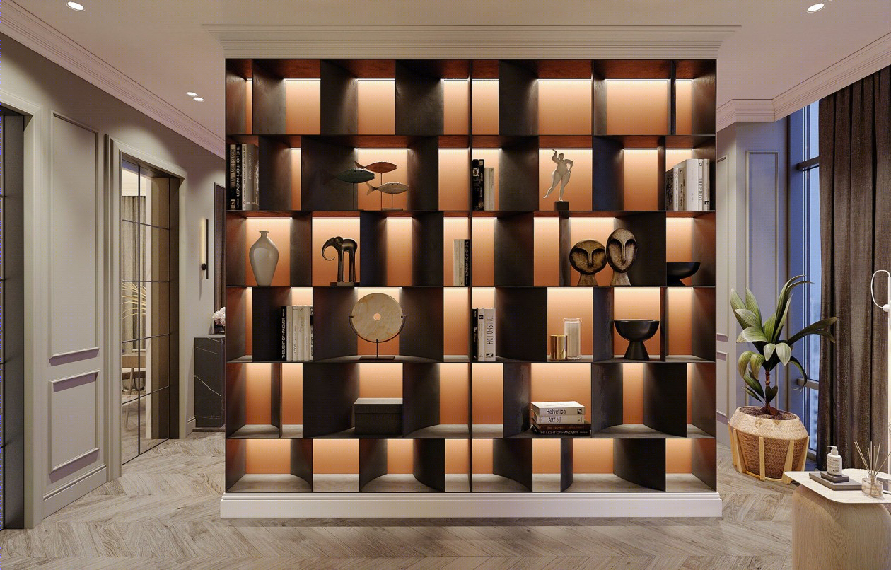 120㎡乌克兰基辅多彩空间设计-25