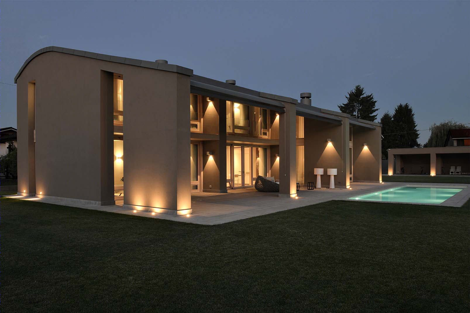 Pier Maulini丨别墅建筑丨Villa in the hills-0