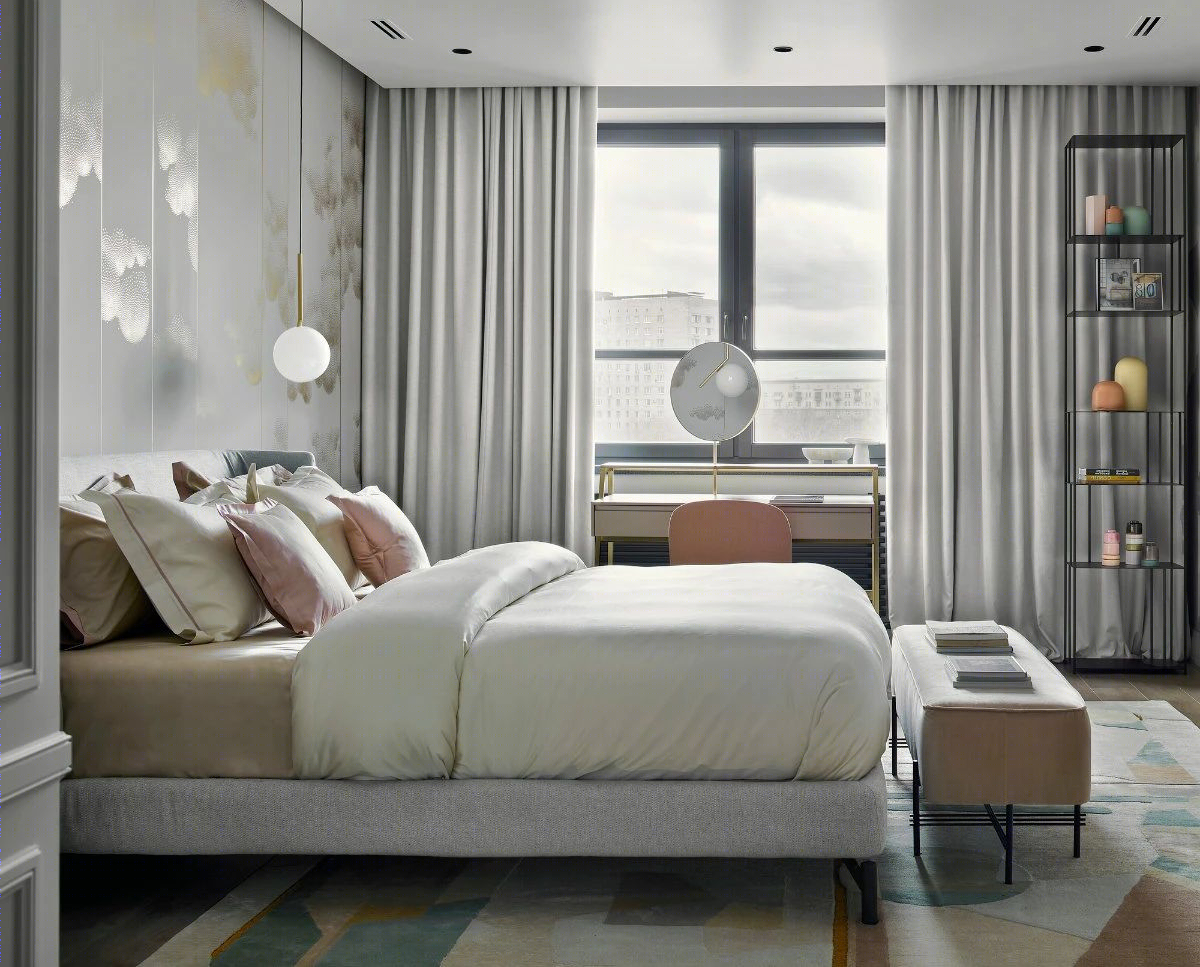 Quadro Room 打造优雅轻奢公寓，经典与惊艳完美融合-64