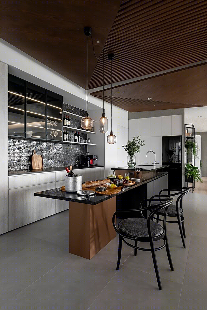 河岸边的现代轻奢之家-14