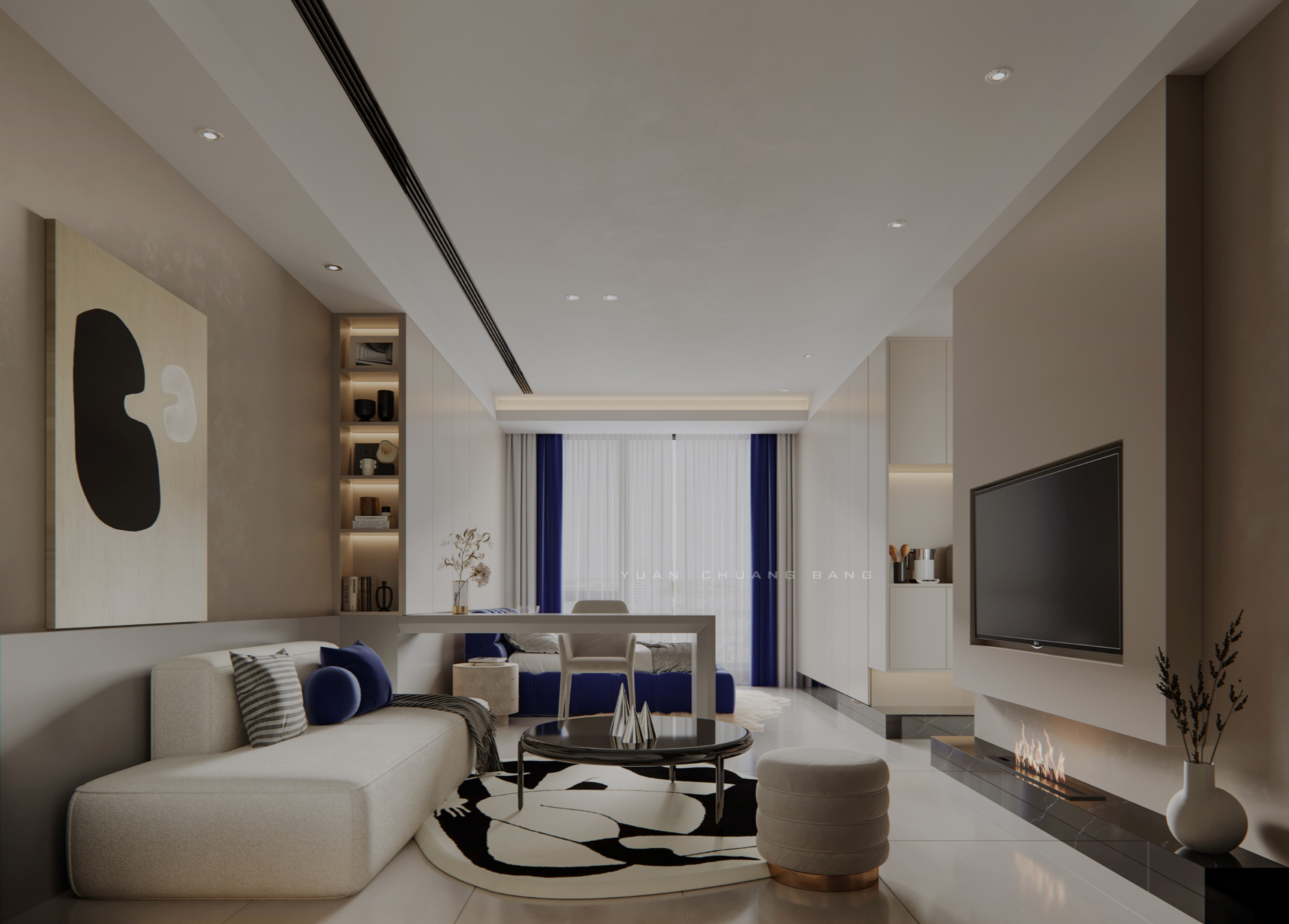 深蓝原创帮 · 打造现代化创意办公空间丨原创帮（设计帮）-3