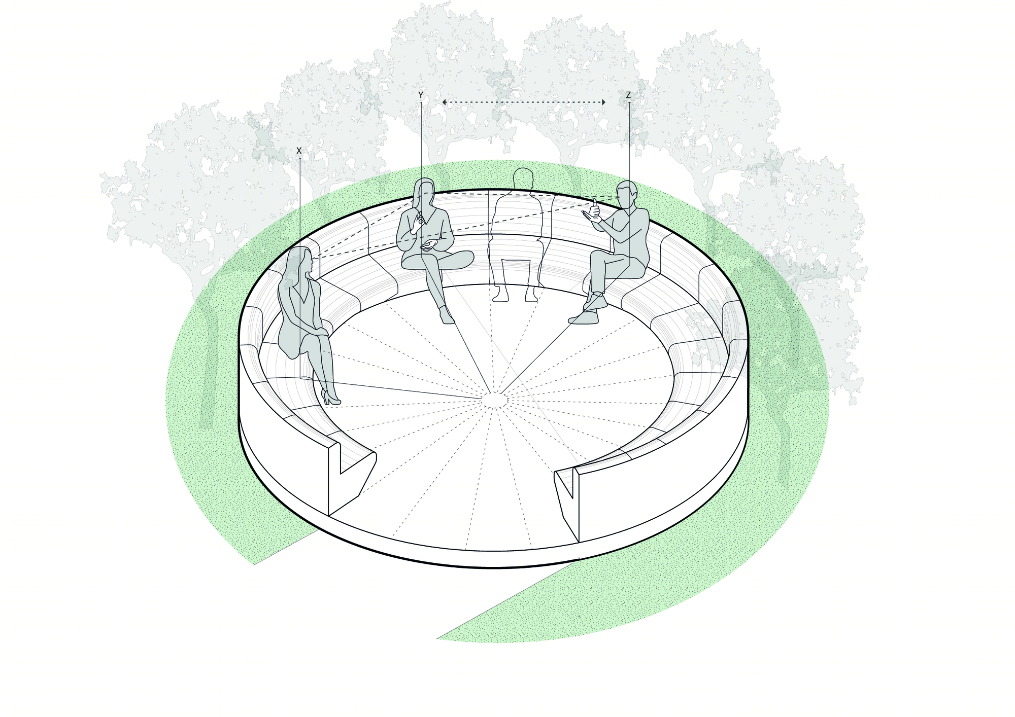 丝棉木聋人友好城市公园丨伊朗德黑兰丨Raha Ashrafi & Zad-20