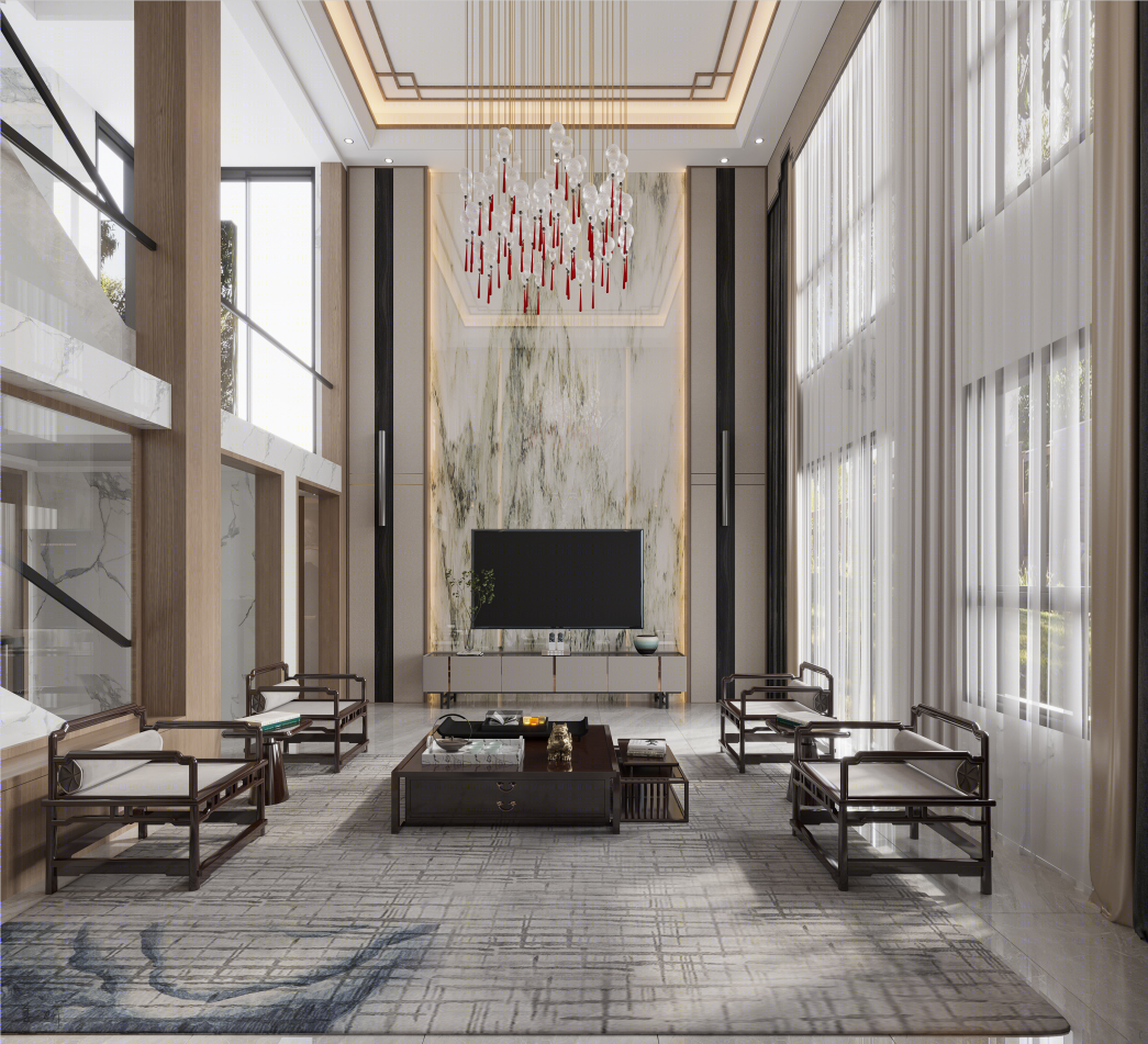 水墨意蕴·新中式室内设计-8