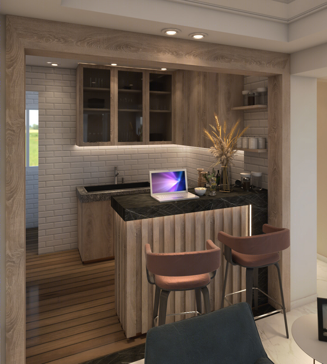 Anastasiya Gushchina丨公寓丨Small apartment (Egypt, Shorok)-7