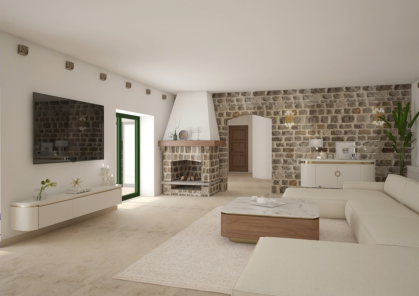 Anastasiya Gushchina丨平层丨Private villa, Montenegro-6