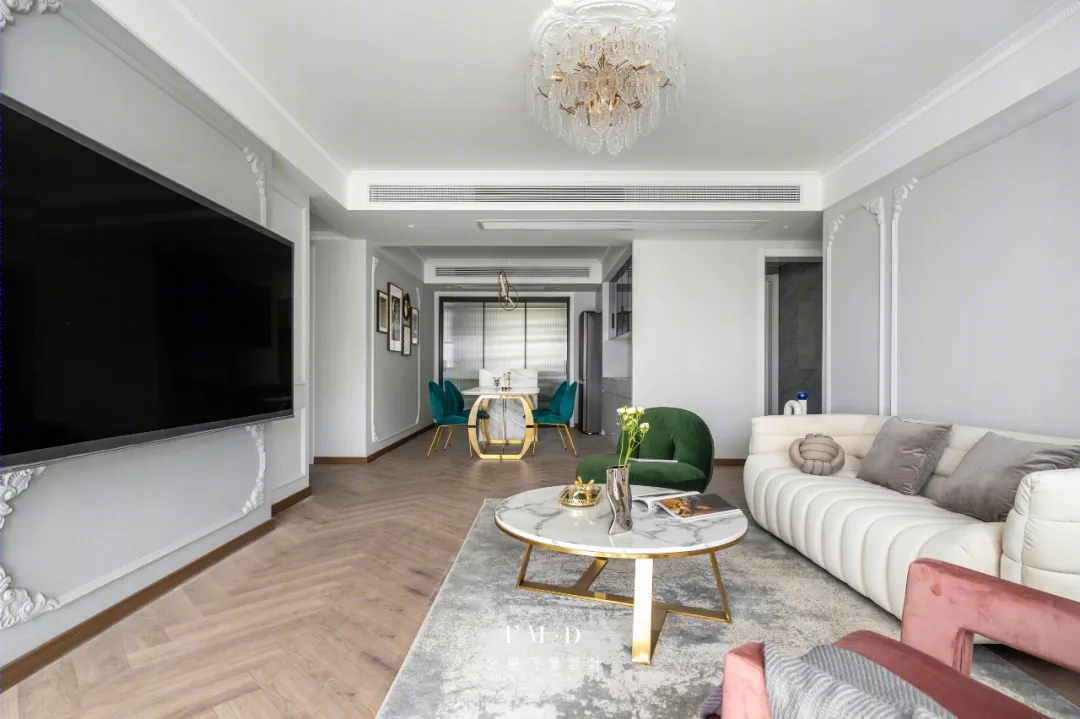 轻奢法式浪漫家居,打造三世同堂的品质生活丨中国合肥丨合肥飞墨设计-36