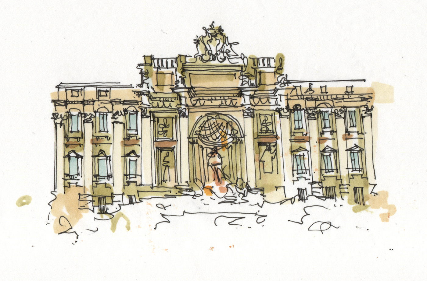 Rome sketches-3