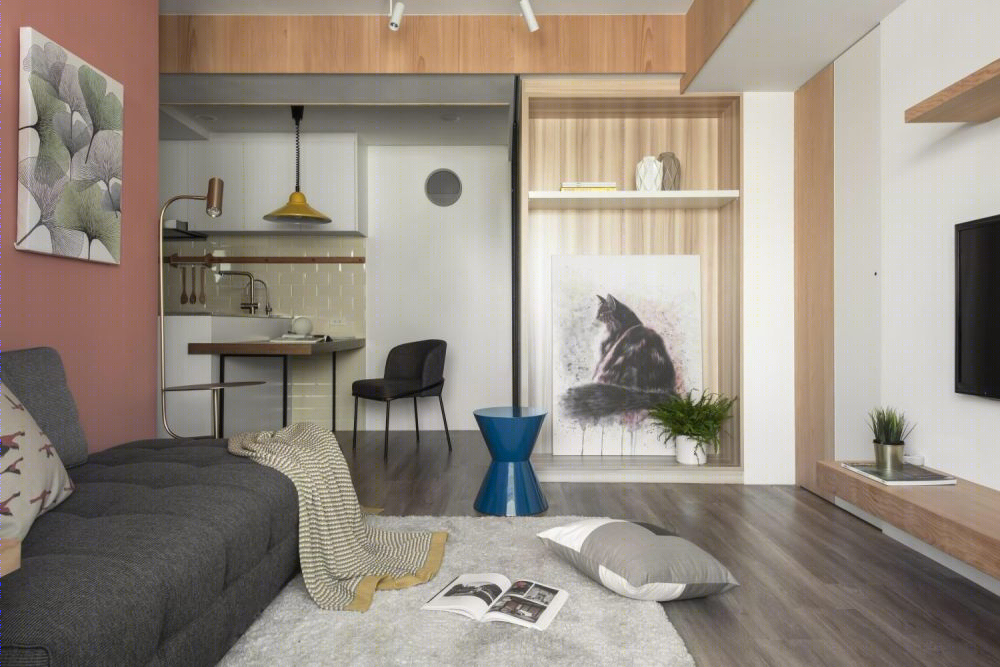 老屋新生 | 汐止 C 宅的现代美学演绎-6