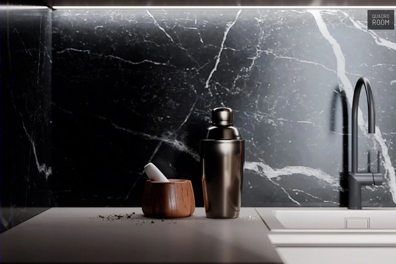 Quadro Room丨公寓丨最纯粹的简约灰设计！-74