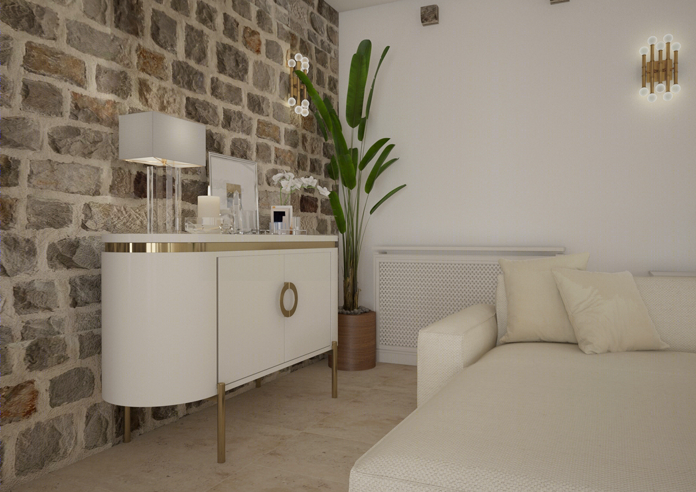 Anastasiya Gushchina丨平层丨Private villa, Montenegro-9