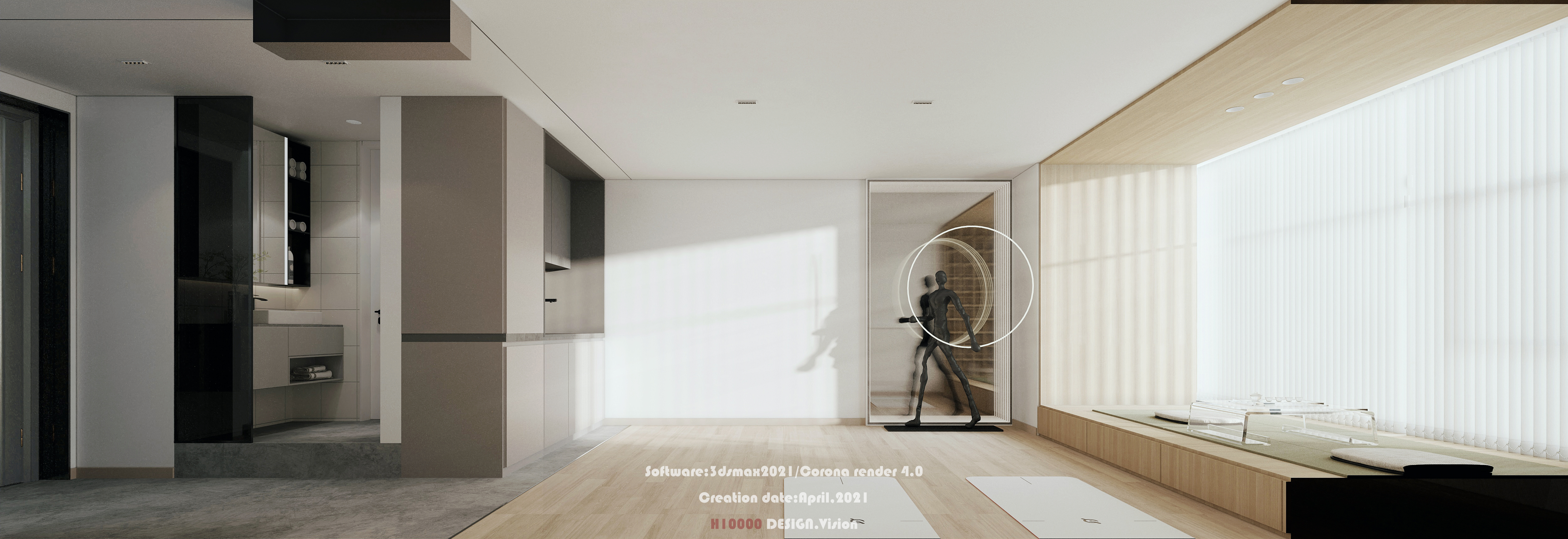 马尾大厦宏亨时代 SOHO 禅意空间设计丨中国福州丨萬一制作-9