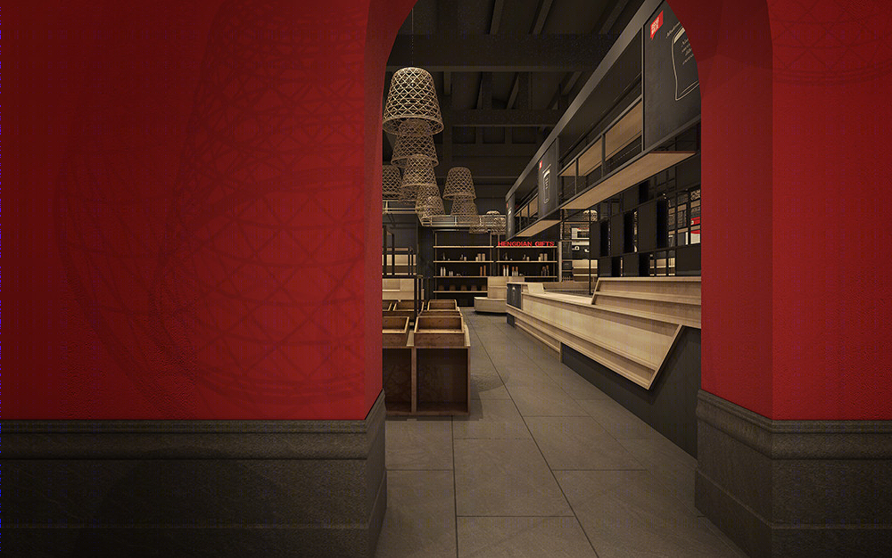 中国红 | 横店影视城文创空间设计-9