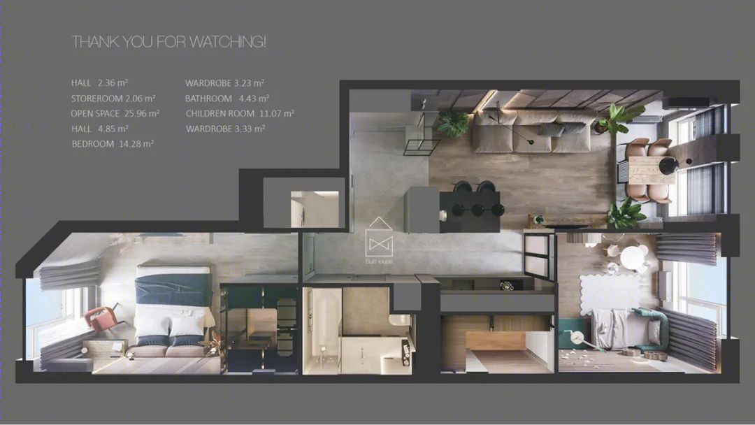 永恒室内设计丨SUITHOUSE studio-15