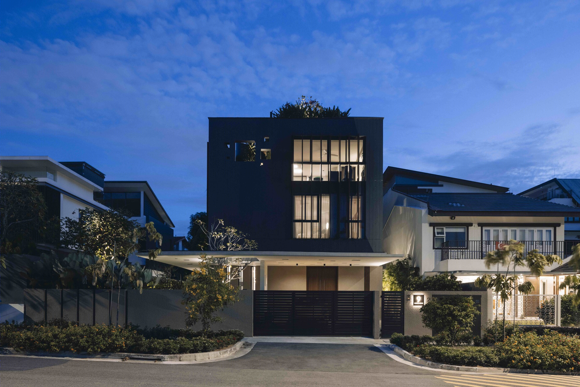 穿孔房屋 · 新加坡北岸别墅设计丨Formwerkz Architects-18