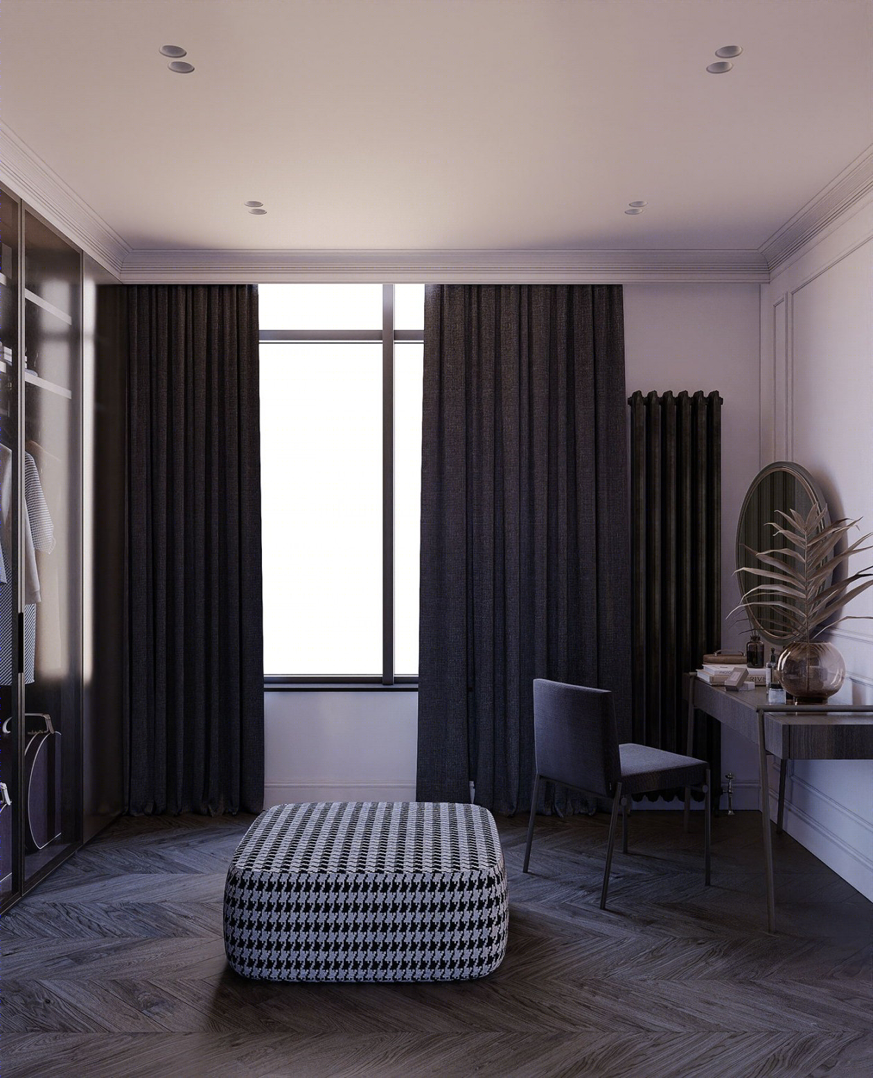 120㎡乌克兰基辅多彩空间设计-31