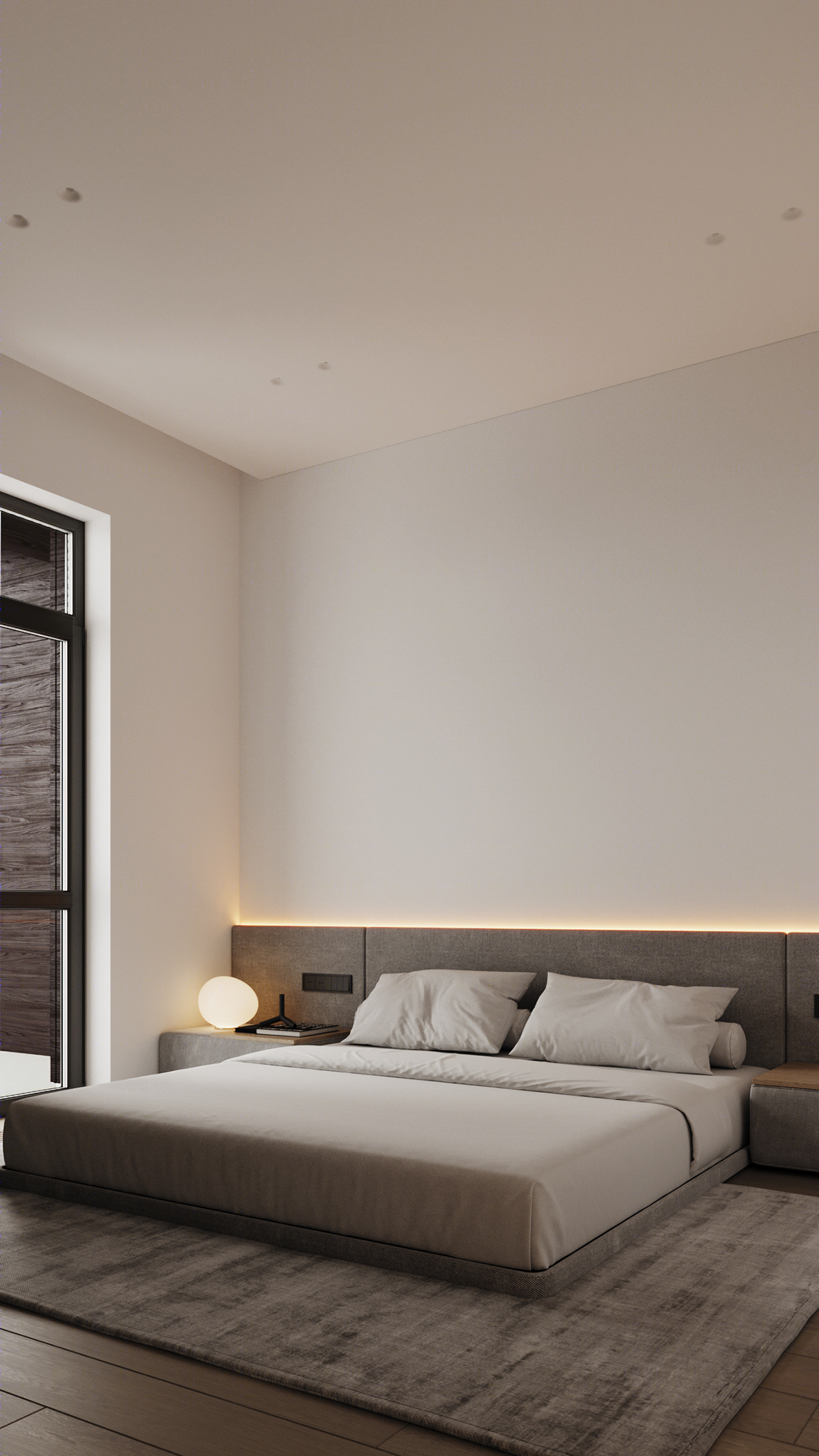 107㎡高级灰色系公寓设计 细节超棒！-5