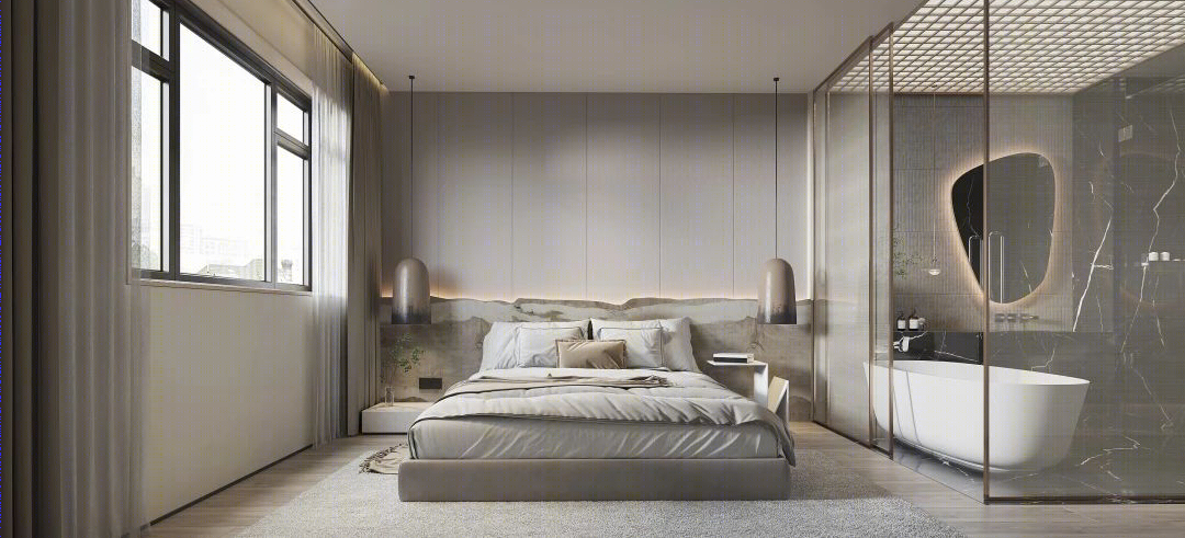 侘寂茶室融入客厅设计丨段美伊-14