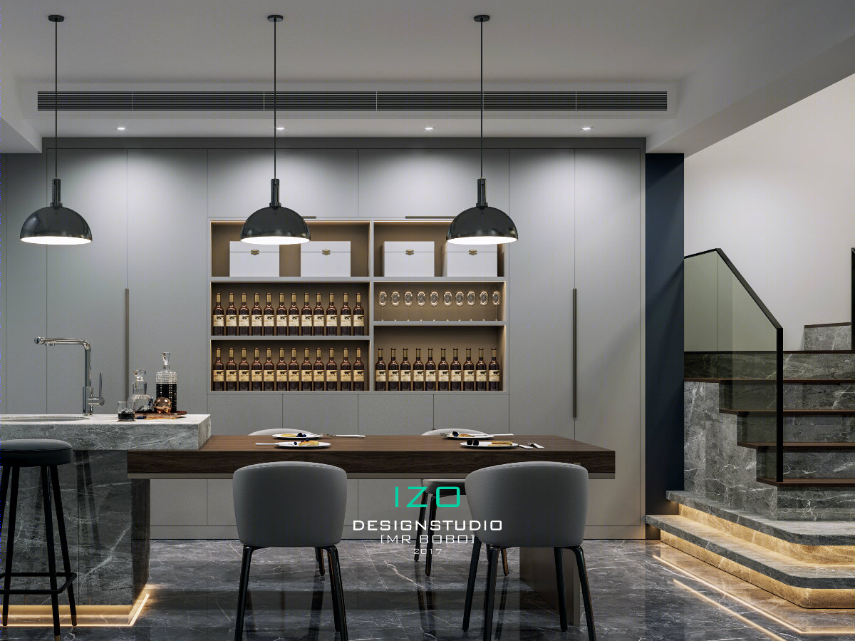 壹·宿 · 工坊·现代风格跃层住宅丨MRBOBO-4