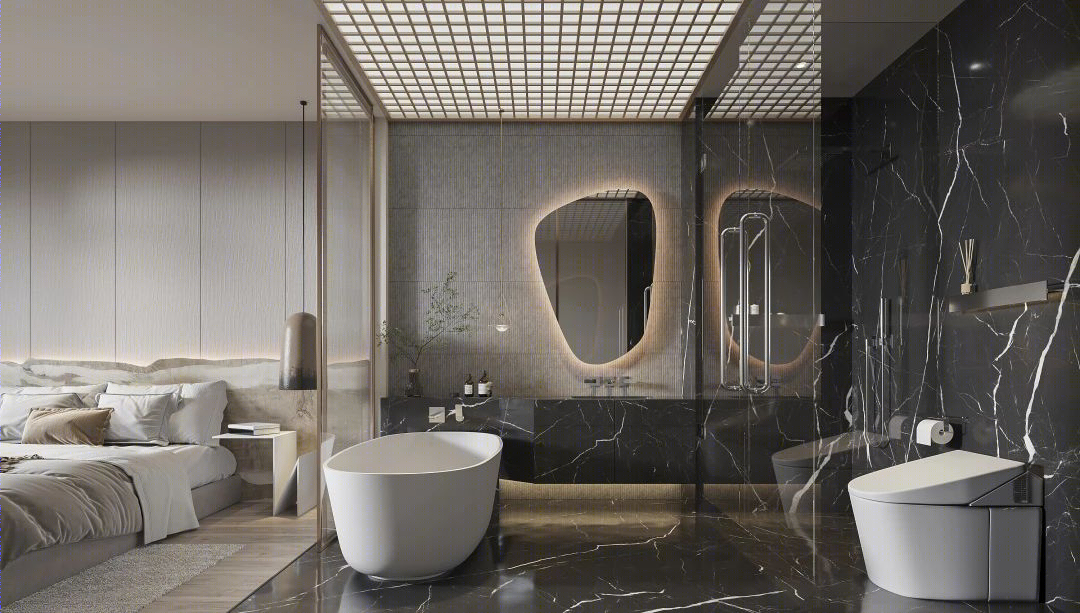 侘寂茶室融入客厅设计丨段美伊-16