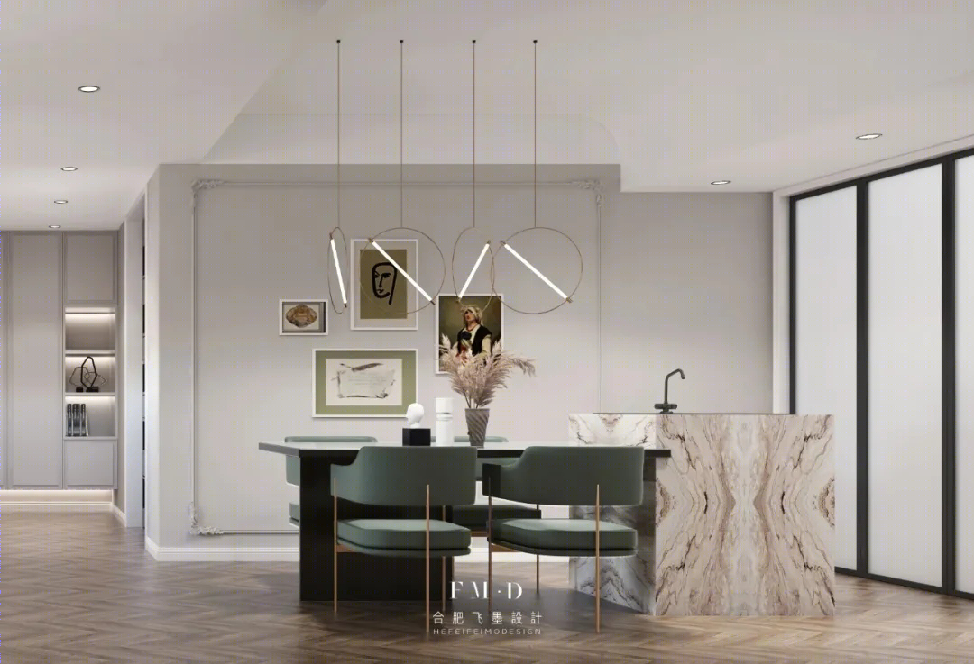 轻奢法式浪漫家居,打造三世同堂的品质生活丨中国合肥丨合肥飞墨设计-46