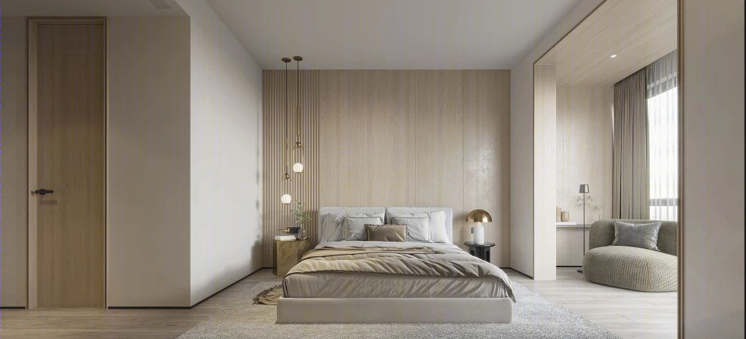 侘寂茶室融入客厅设计丨段美伊-18