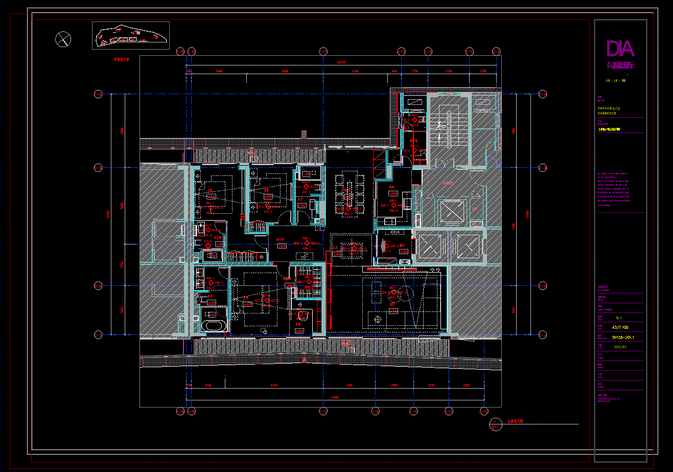 丹健国际设计 · CAD·丹健国际深化 · 深圳汉京半山公馆样板间-11