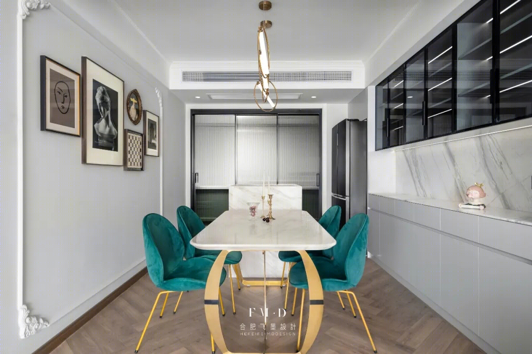 轻奢法式浪漫家居,打造三世同堂的品质生活丨中国合肥丨合肥飞墨设计-47