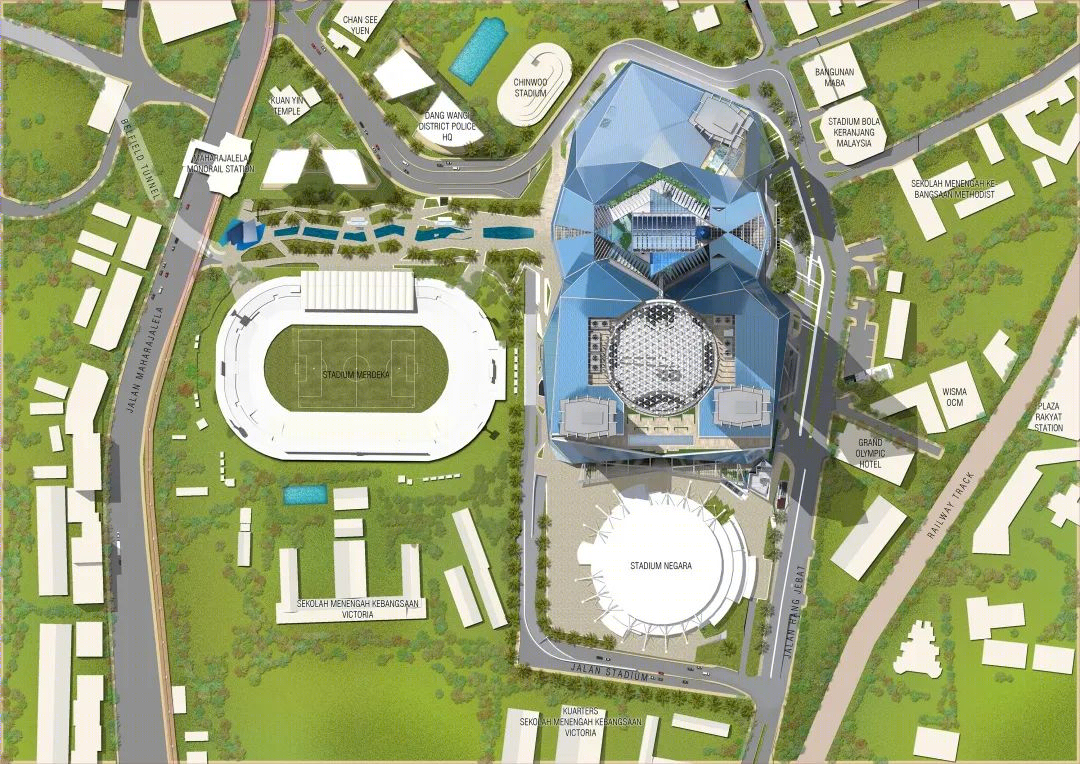马来西亚新地标 · 644 米高的 Merdeka 118 塔丨马来西亚吉隆坡丨Fender Katsalidis 建筑事务所-22