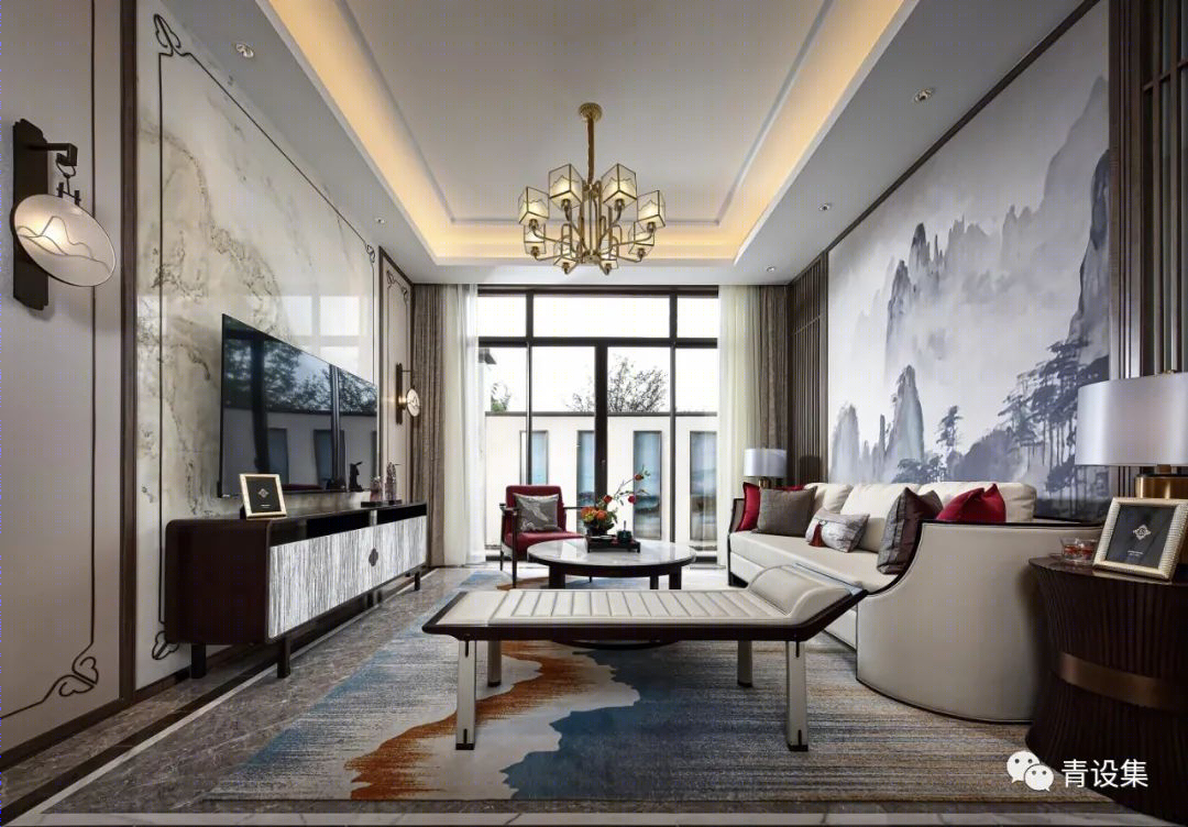 新雅古韵 | 客家合院别墅的新中式设计魅力-1