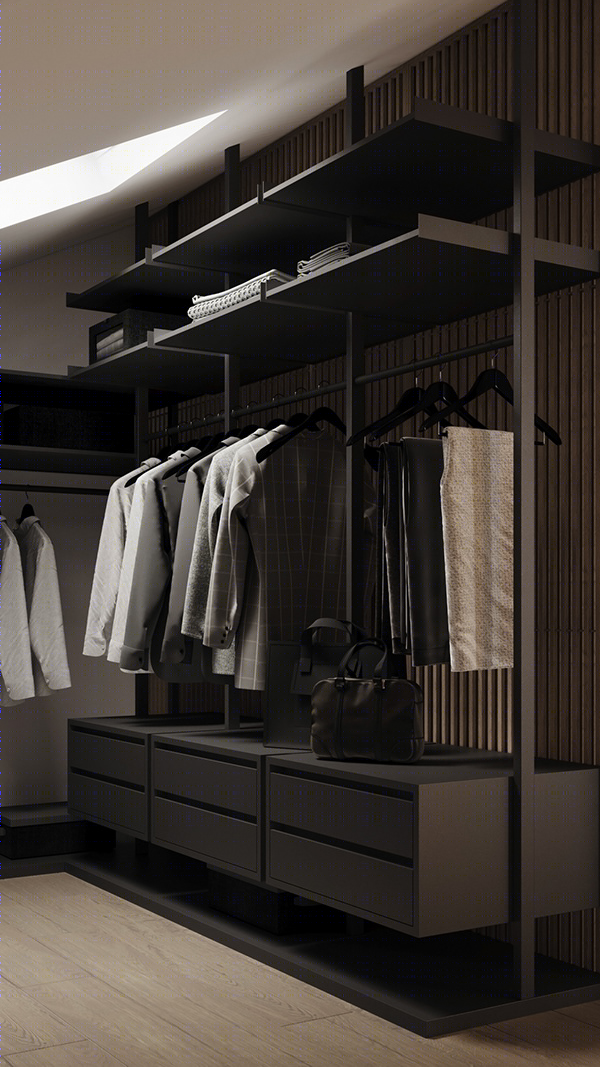 107㎡高级灰色系公寓设计 细节超棒！-9