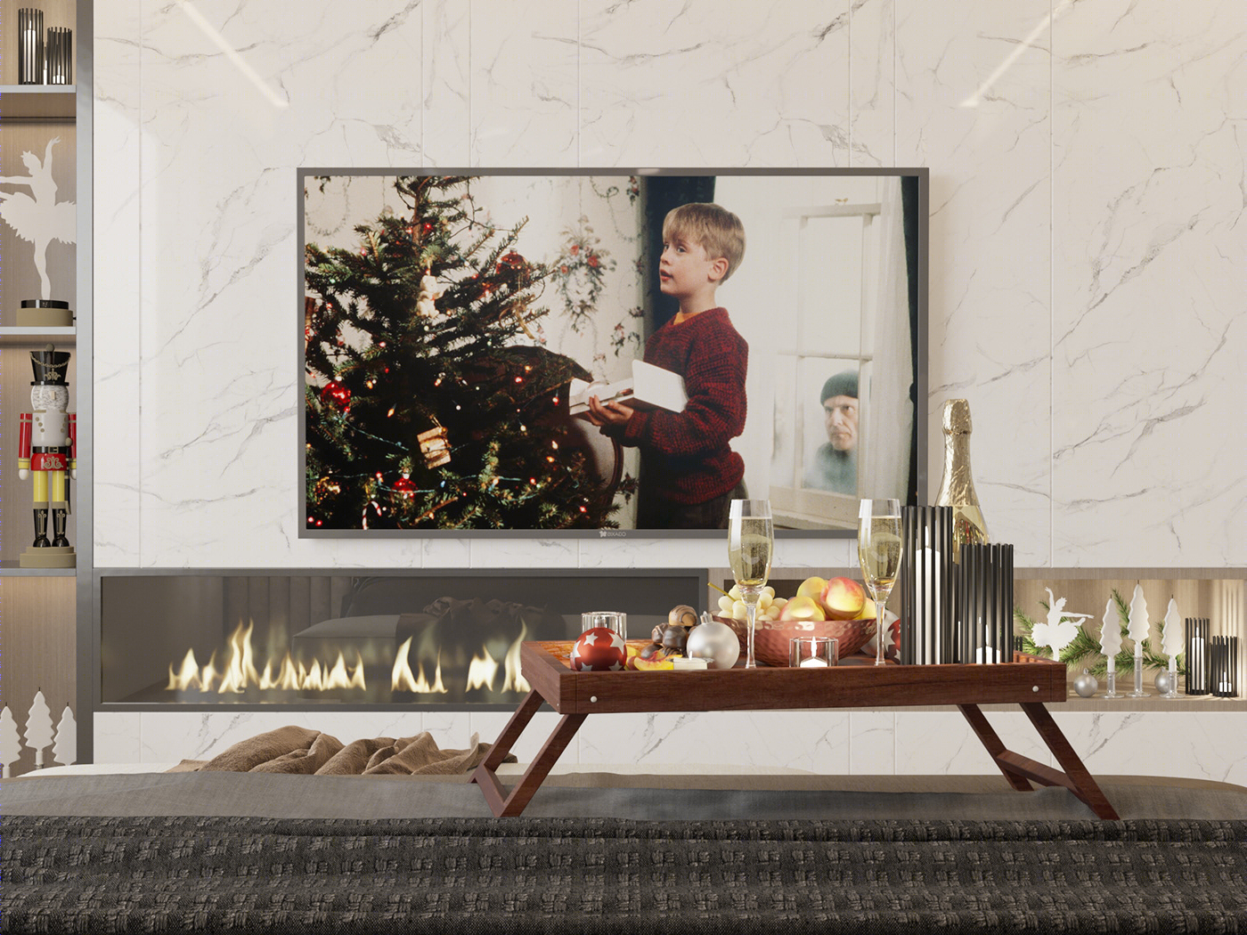 Визуализация столика для завтрака-0