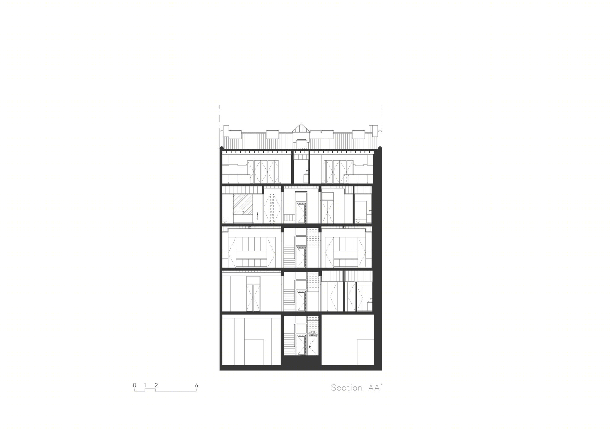 里斯本 Chiado 区历史建筑翻新变身现代别墅-38