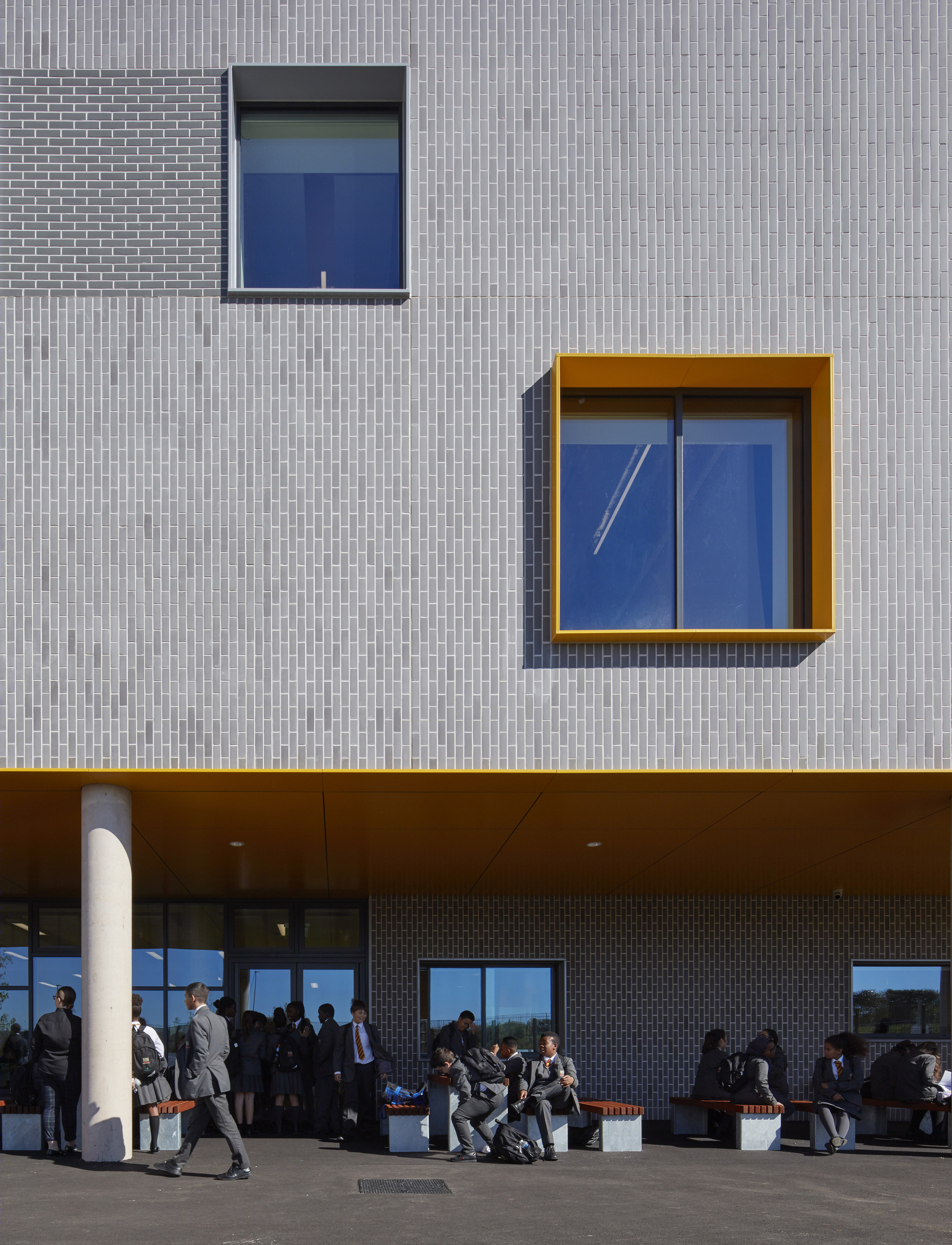 鲍比·摩尔中学教育建筑-21