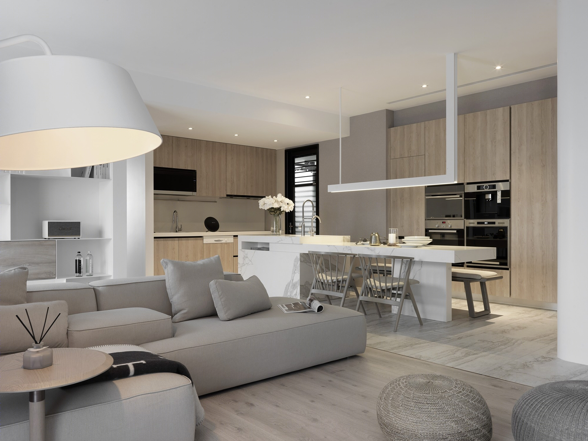 硬朗开放的家-Z轴空间设计-3