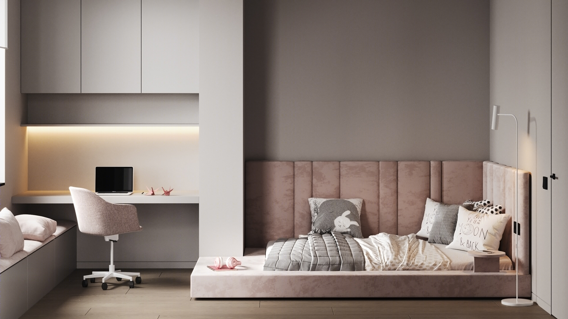 107㎡高级灰色系公寓设计 细节超棒！-10