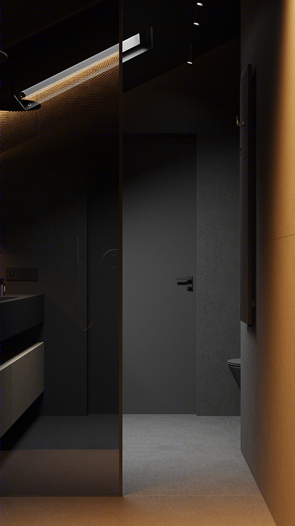 107㎡高级灰色系公寓设计 细节超棒！-12