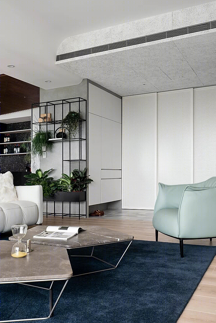 河岸边的现代轻奢之家-26