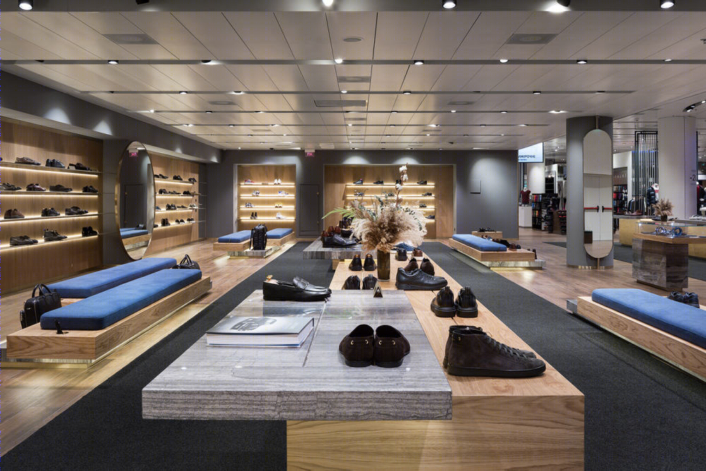 乌克兰 TSUM 商场动态男装部设计丨乌克兰基辅丨Bezmirno Architects-9