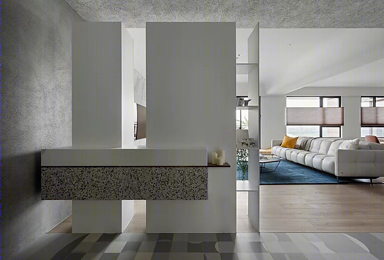 河岸边的现代轻奢之家-27