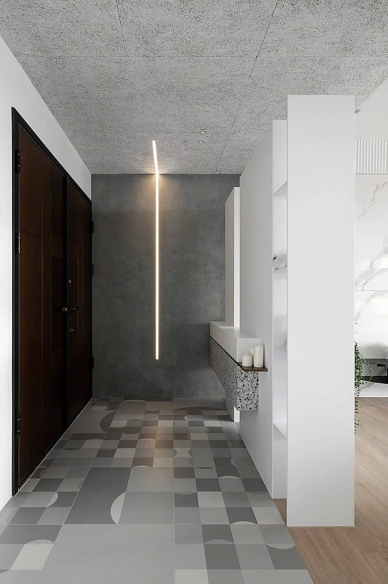 河岸边的现代轻奢之家-28